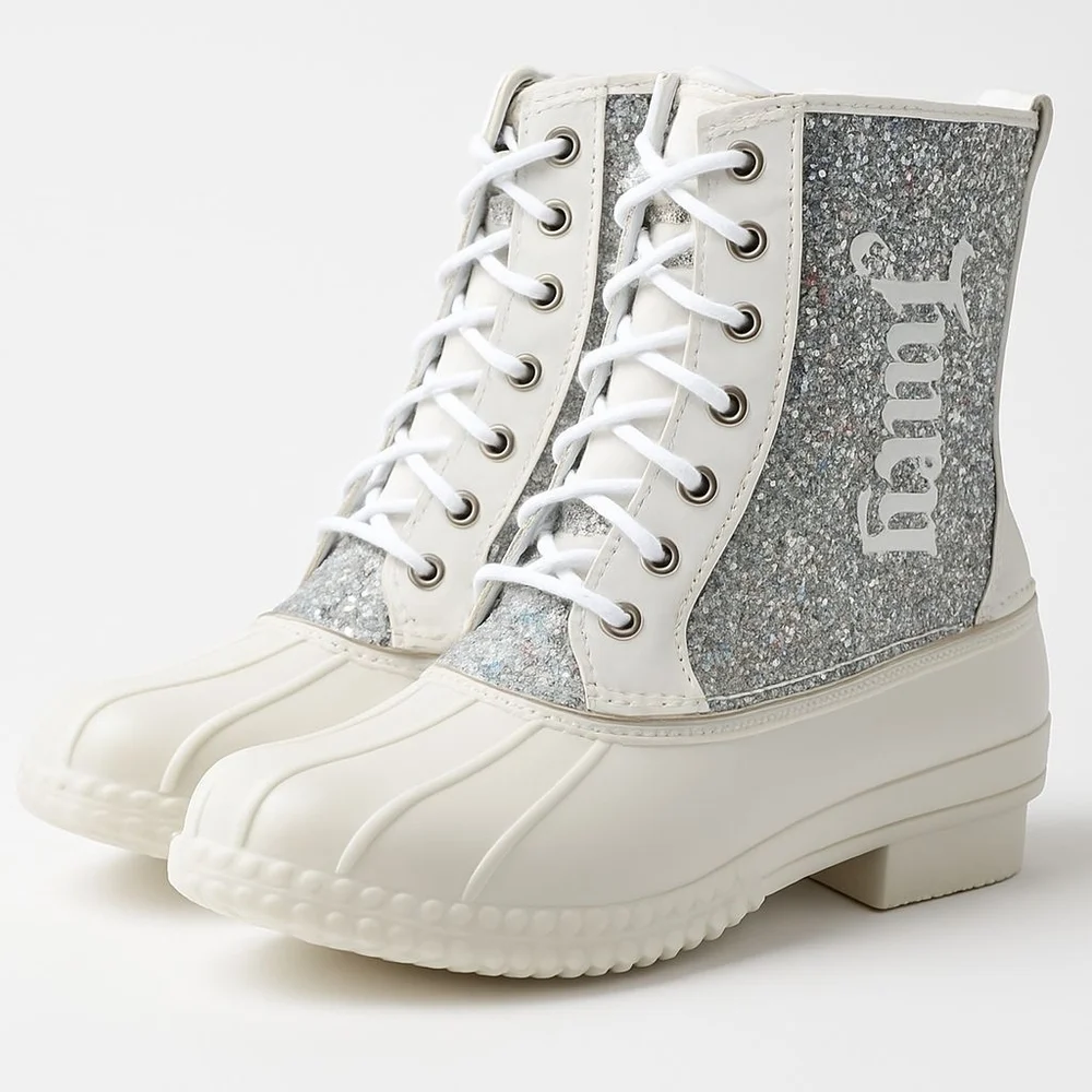Juicy Couture Women's Waterproof Insulated Duck Boots (Size 10)